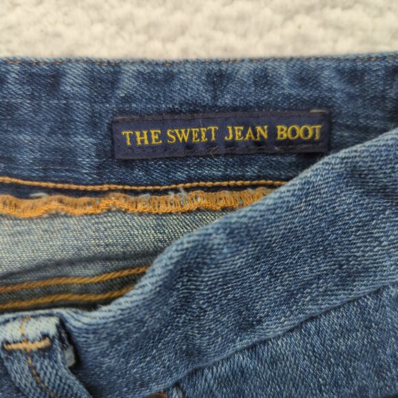 Lucky Brand Women's Boot Cut Blue Jeans - Picture 8 of 9